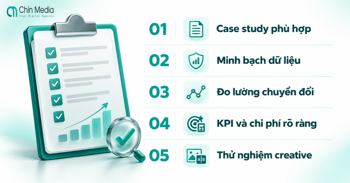 5 tiêu chí chọn công ty performance marketing phù hợp 