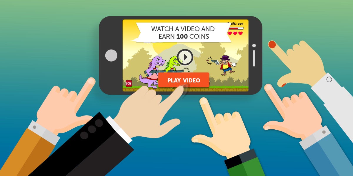 Những điều bạn cần biết về rewarded video ads trên app (cre: App Samurai)