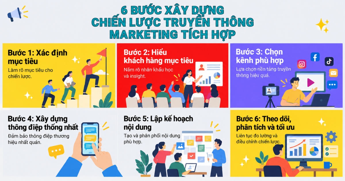IMC campaign kết nối mục tiêu, kênh, hành trình khách hàng và KPI