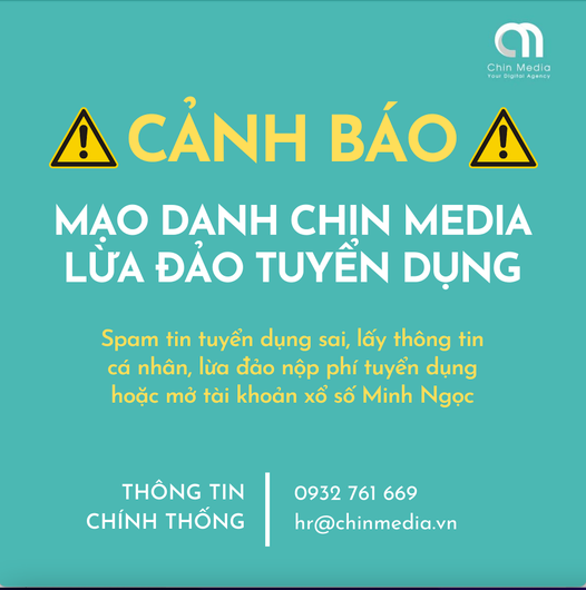 Cảnh báo lừa đảo