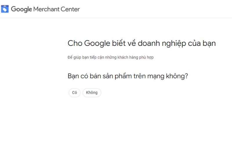 Bắt đầu chiến dịch quảng cáo tuyệt vời với Google Merchant Center