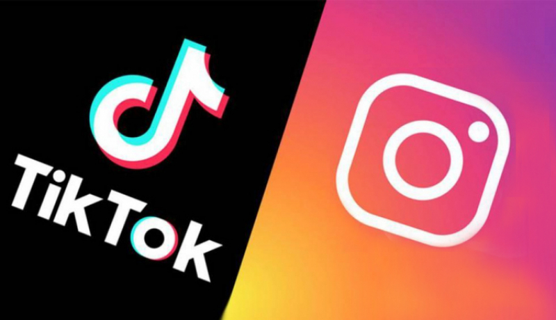 viral content trên TikTok và Instagram