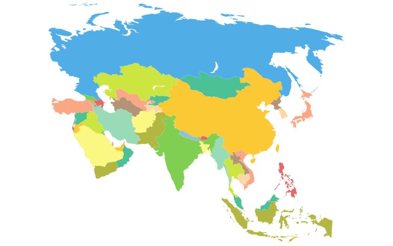Các nước thuộc khu vực châu Á - Thái Bình Dương (APAC)