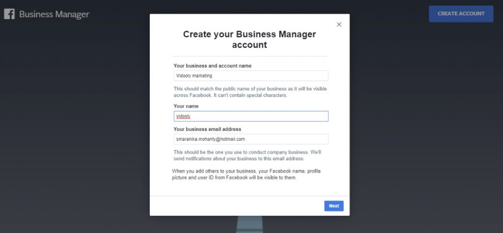 Tạo FB Business Manager rất dễ dàng