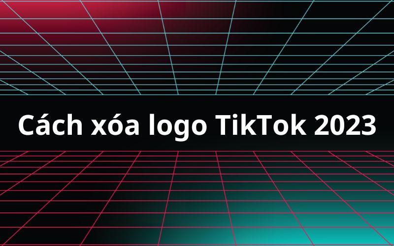 xóa logo tiktok